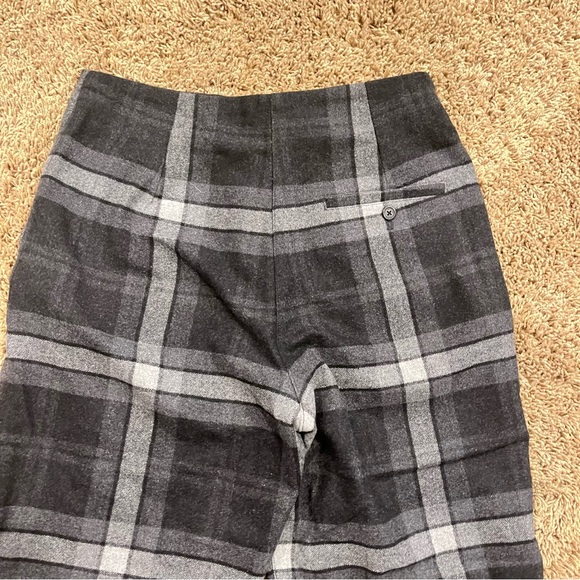 Aritzia Wilfred Chambéry Check Pant in Charcoal/Black - Size 00 - Picture 10 of 14